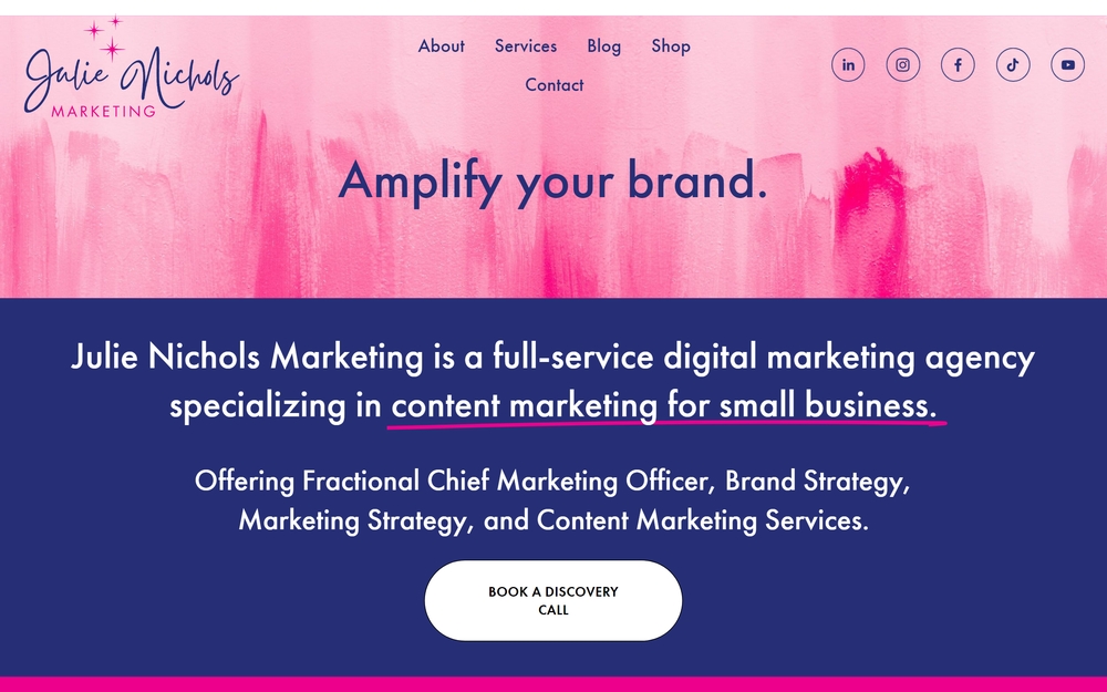 img of B2B Digital Marketing Agency - Julie Nichols Marketing